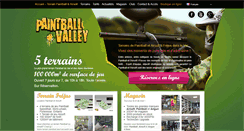 Desktop Screenshot of paintballvalley.fr